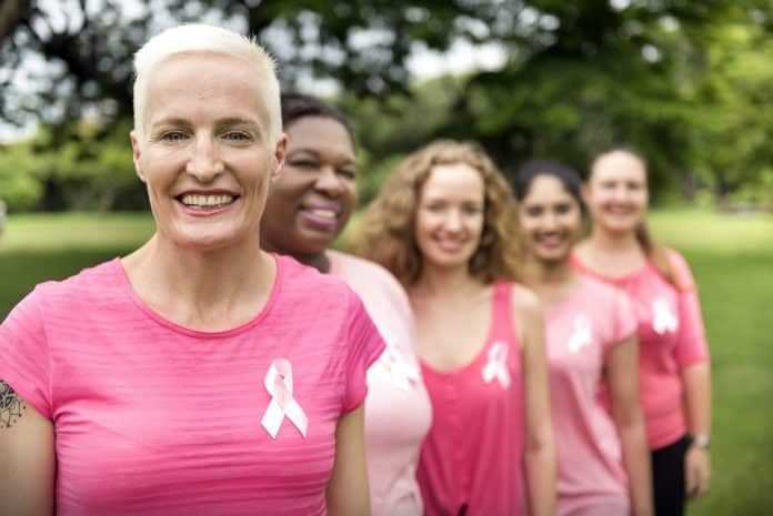 Women fighting breast cancer
